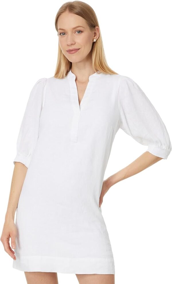 Lilly Pulitzer Women's Mialeigh Elbow Sleeve Linen