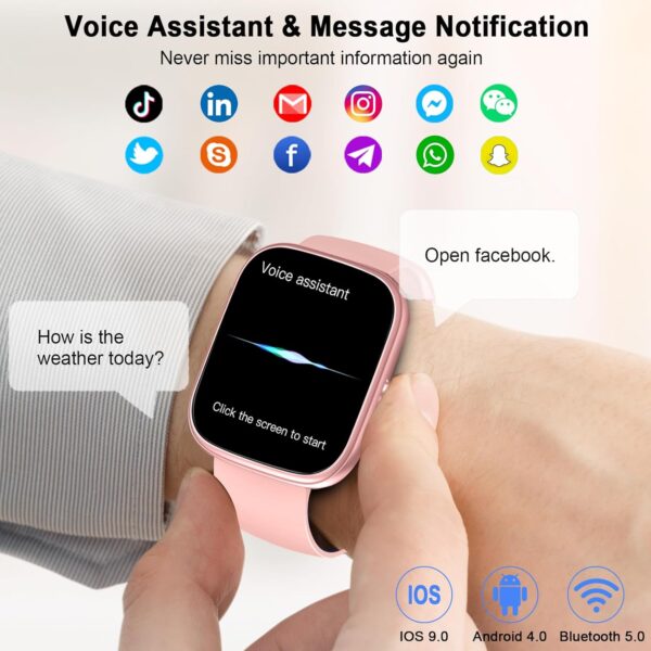 Smart Watch for Women, 2025 HD 1.91" Smartwatch - Image 4
