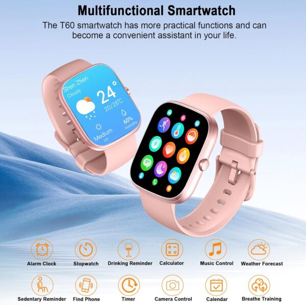 Smart Watch for Women, 2025 HD 1.91" Smartwatch - Image 3