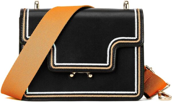 ZOOEASS Wide Shoulder Strap (Solid),Adjustable Replacement Belt Crossbody Canvas Bag Handbag - Image 2