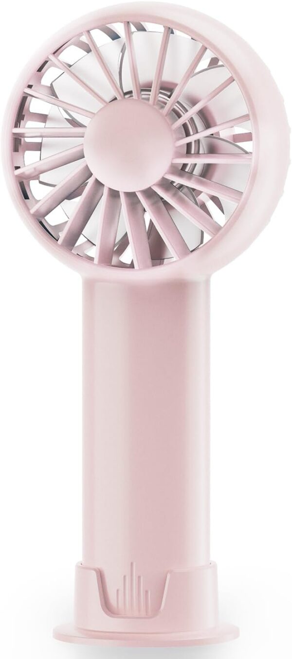 Mini Portable Fan, USB Rechargeable Battery Powered 3 Speed Adjustable Powerful Handheld Fans,