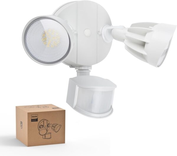 Philips 44W 4200 lm LED Security Light Outdoor w/PIR Motion Sensor,