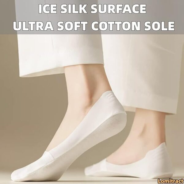 Lomitract Thin No Show Socks (Women 5-12), - Image 2