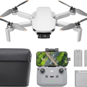DJI Mini 4K Fly More Combo, Drone with 4K UHD Camera for Adults, Under 249 g, 3-Axis Gimbal Stabilization,