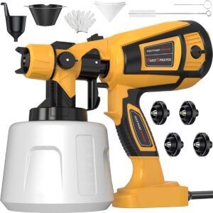 Paint Sprayer 1000W High Power Electric Spray Paint Gun with Adjustable Spray Width Knob