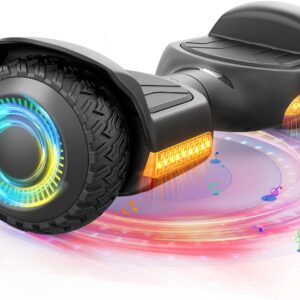 Gyroor Hoverboard New G13 All Terrain Hoverboard with LED Lights & 500W Motor,
