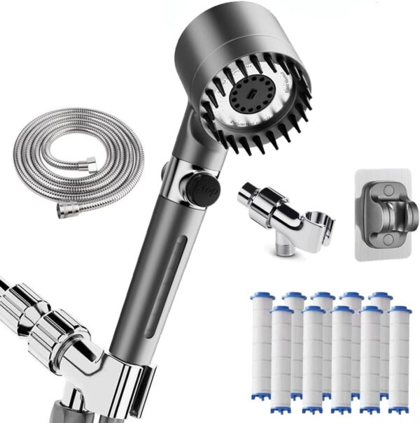 Filtered Shower Head with Handheld & High Pressure