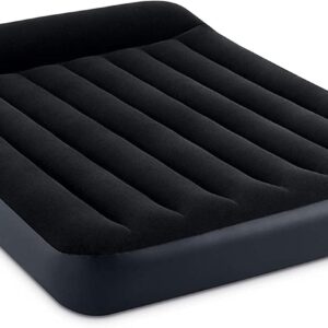 Intex Dura-Beam Standard Pillow Rest Classic Air Mattress Series with Internal Pump