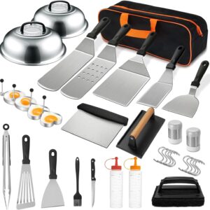 35PCS Griddle Accessories Kit, Flat Top Grill Accessories Set for Blackstone and Camp Chef,