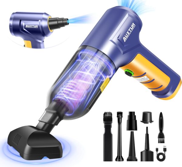 Car Vacuum Portable Cordless 3 in 1 Handheld Car Vacuum