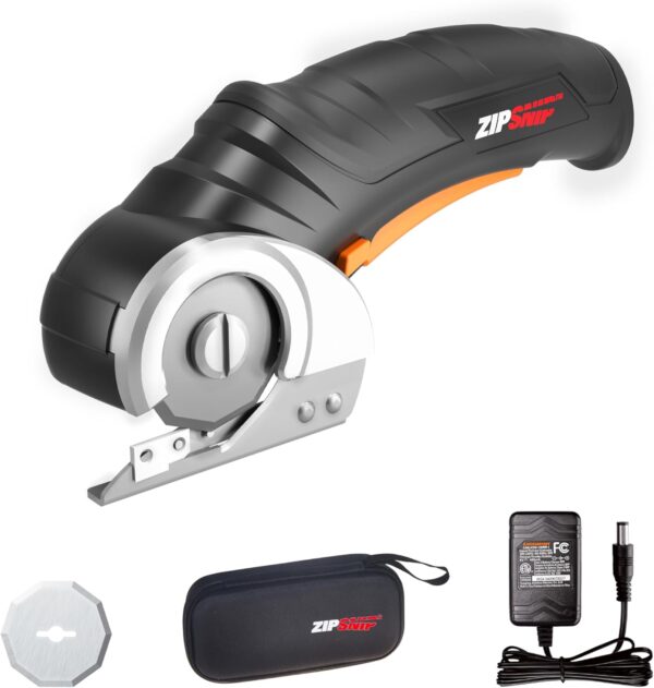 Worx Zipsnip Cordless Electric Scissors, Rechargeable Cardboard Box Cutter, 4V Powerful Fabric Scissors