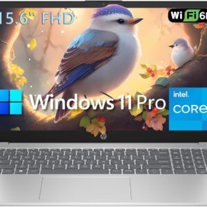HP 15 15.6" FHD Laptop Computer Student and Business, Intel Quad-Core Processor (Beat i3-1115G4),