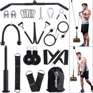 FitBeast Pulley System Gym, Cable Weight Pulley System for Gym LAT Pulldown
