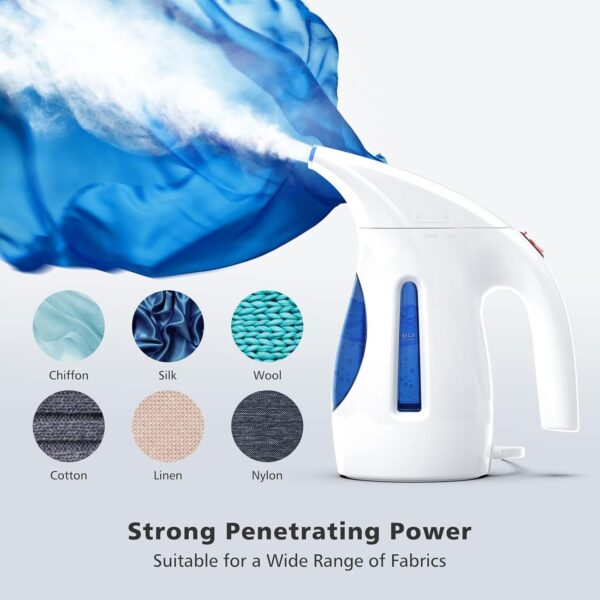 HiLIFE Steamer for Clothes, Portable Handheld Design, 240ml Big Capacity, - Image 2