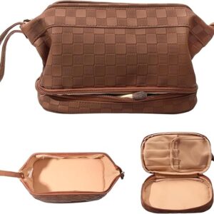 Abiudeng Large Capacity Makeup Bag Ladies Cosmetic Bag Travel Bag