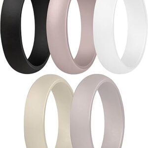 ThunderFit Women’s Silicone Engagement Rings,