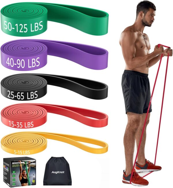Resistance Bands for Working Out: 5-Levels Exercise Bands Set