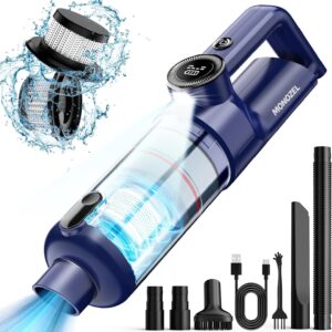 Handheld Vacuum Cordless - Car Vacuum Cleaner with Brushless Motor,