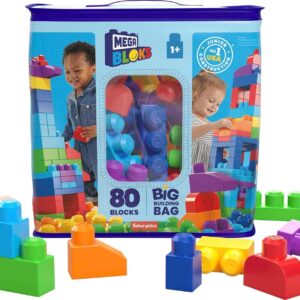 MEGA BLOKS First Builders Toddler Blocks Toys Set,