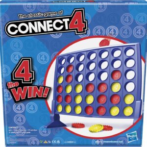 Hasbro Gaming Connect 4 Classic Grid,4 in a Row Game,Strategy Board Games