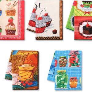 Kitchen Towels–Ultra Absorbent Dish Towels for Cooking & Baking