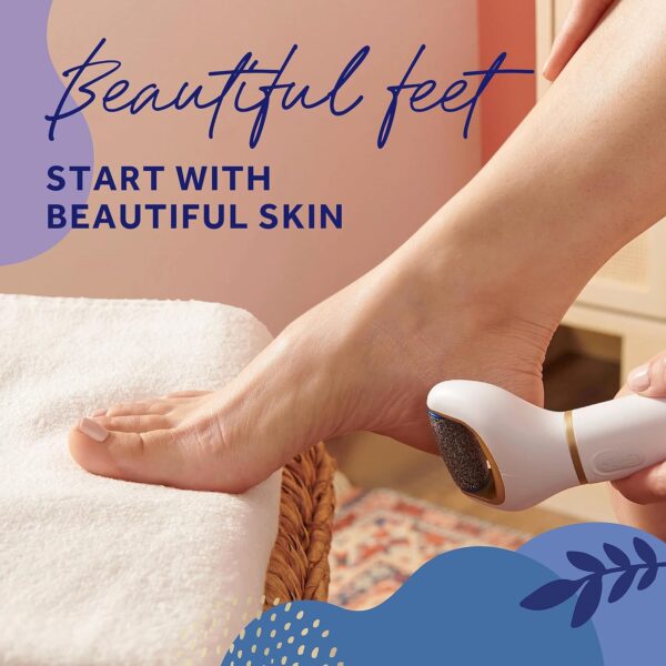 Amopé Pedi Perfect Electric Callus Remover Foot File w/ Diamond Crystals, - Image 2