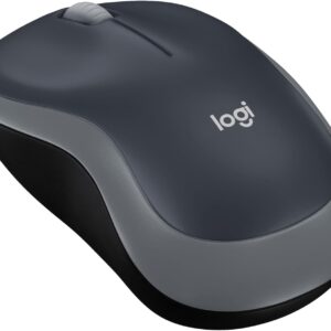 Logitech M185 Wireless Mouse, 2.4GHz with USB Mini Receiver, 12-Month Battery Life,
