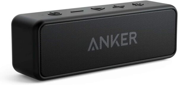 Anker Soundcore 2 Portable Bluetooth Speaker with IPX7 Waterproof, 24-Hour Playtime,