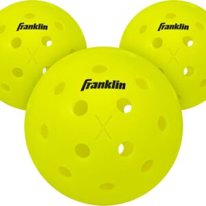 Franklin Sports X-40 Outdoor Pickleballs - Official Ball of USA Pickleball