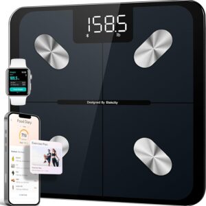 Etekcity Smart Scale for Body Weight FSA HSA Store Eligible, Bathroom Digital Weighing Scale with BMI, Body Fat,
