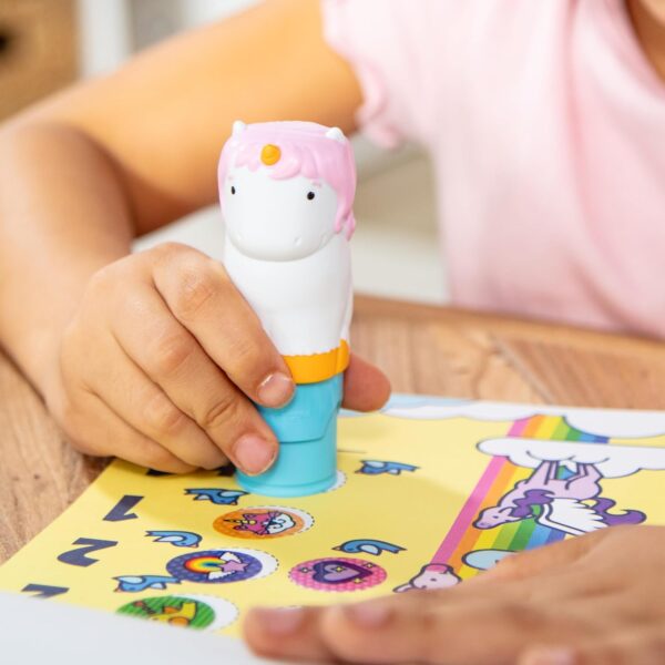 Melissa & Doug Sticker WOW!™ 24-Page Activity Pad and Sticker Stamper, 300 Stickers, Arts and Crafts - Image 2