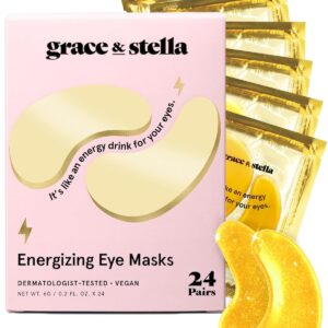 grace & stella Award Winning Under Eye Mask - Travel Essentials - Birthday Gifts for Women -